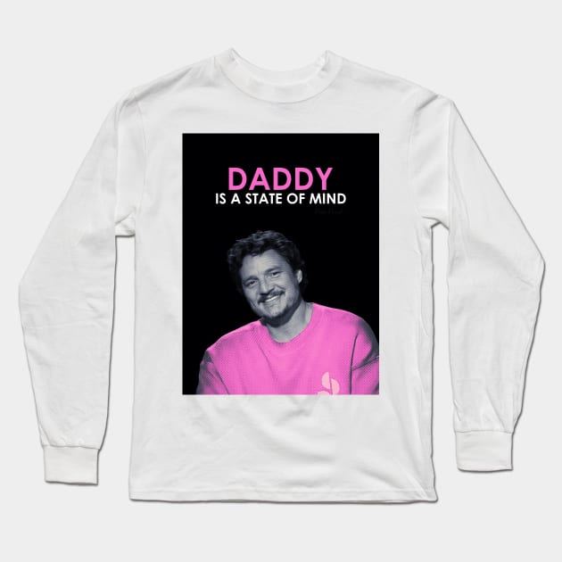 Pedro Pascal Daddy Long Sleeve T-Shirt by miyku